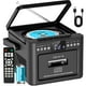 thumbnail image 1 of Reproductor de CD Boombox Greadio recargable con cassette Bluetooth, 1 of 9