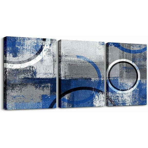 Teens Adult Geometry Swirl Canvas Wall Art for Living Room Bedroom Abstract Art Striped Wall Painting Women Men Vintage Brown Red Picture Wall Decor Rustic Wall Art for Home Decor Unframed