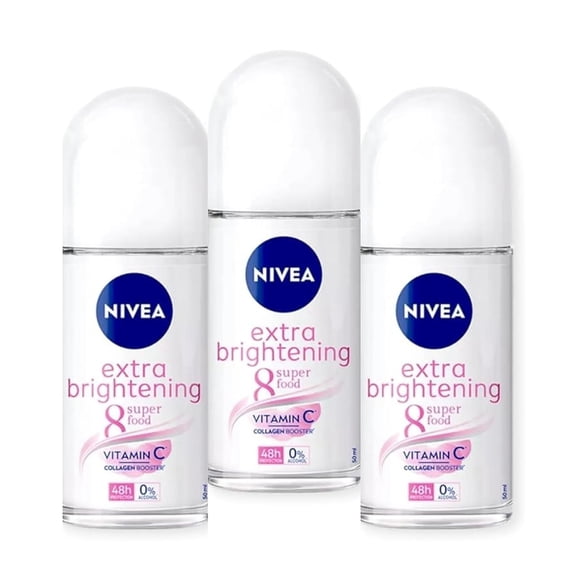 Nivea Deodorant Whitening Extra Care 48h Roll-on: 50 Ml.
