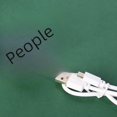 thumbnail image 2 of 100-Piece Bulk USB Rechargeable Thumb Light Ear Spoon Set: Local-Made Durable Plastic Ear Cleaning Tool with LED Visibility, Available in Blue, Pink, and Black for Business Stock, 2 of 5