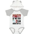 thumbnail image 3 of Inktastic Party at My Crib 2 A.m. Bring Bottle Baby Humor Boys or Girls Baby Bodysuit, 3 of 5