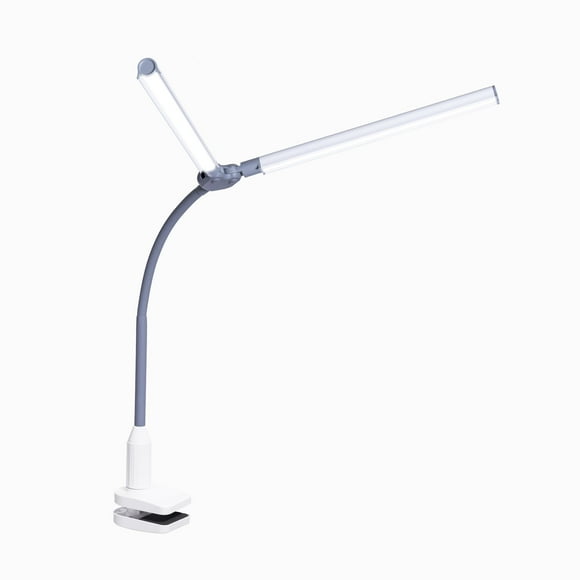 daylight Company Uno Pro Floor lamp, Standing Lamp for Living Room, Bedroom, Salon, Office, Touch Control, Flexible Arm, Sleek Design, White