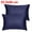 Navy, variant on PiccoCasa 2 Pack Satin Pillowcases with Zipper King Size Pillow Cover, 21"x37", Brown