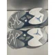thumbnail image 2 of Ni - ke Jordan 6-17-23 Sneakers White University blue DM1159-002 Men's Size 7Y, 2 of 5