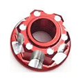 thumbnail image 5 of 4 Uds tuercas hexagonales talladas de aleación M4 para Hsp Sakura D3 D4 1/10 rojo YONGSHENG, 5 of 5