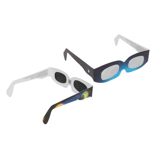 Gafas De Visión Solar, Visores De Eclipse Solar, 10 Unidades De Protección Para Los Ojos, Portátiles Para Exteriores