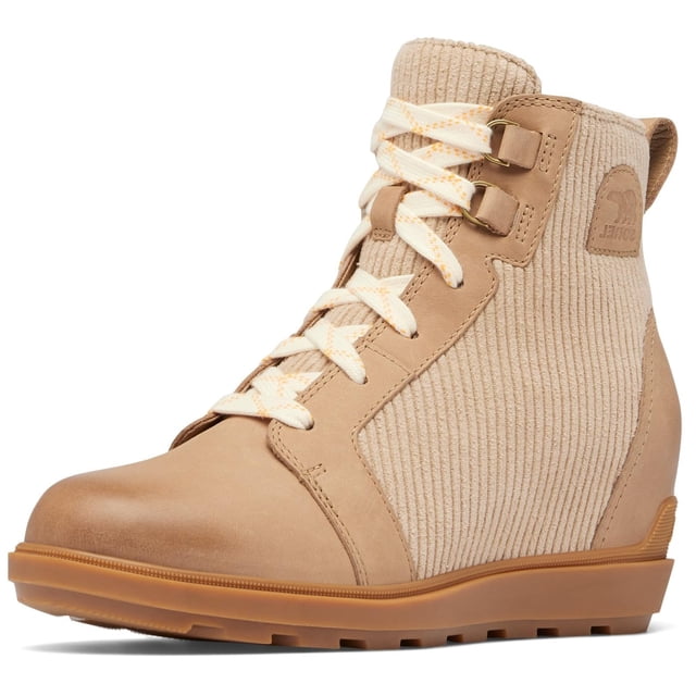 Botas de invierno Sorel Evie II NW Lace para mujer, color canela polvoriento, talla 8