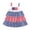 Light Pink, variant on Girls Patriotic 4th of July Dress 6 12 18 24 Months 2T 3T 4T Cute Summer Star Striped Holiday Party Spaghetti Straps Sun Dress 4th of July Dress Girls Summer Clothes Pink,2-3 Years