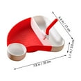 thumbnail image 2 of LABSERRON 1 Ensemble d'Assiettes pour Enfants avec Silicone Résistant à la Chaleur pour Utilisation sur Table de Noël, 2 of 8