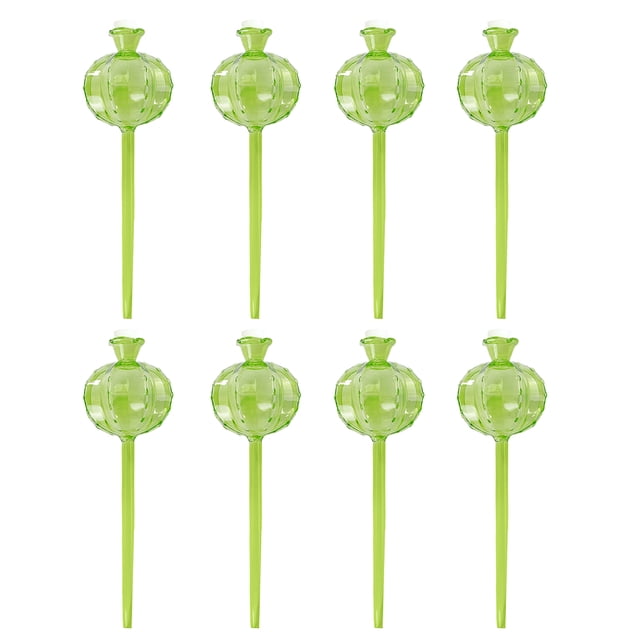 Maceta con diseño de cactus y bulbo de autorriego, dispositivo de riego automático, globos de riego para plantas de interior, riego para vacaciones.