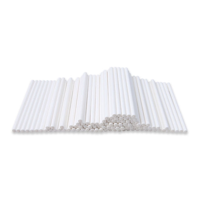 Inteprter Surtido de varillas sólidas de caramelo, 100 piezas, varillas de Chocolate portátiles, Kit surtido, postre de poste de azúcar, Herramientas y accesorios para hornear 10cm