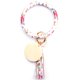 thumbnail image 1 of Llave para las mujeres de cuentas llavero anillo pulsera SilKeychain pulsera pulsera linda pulsera de silicona, 1 of 1