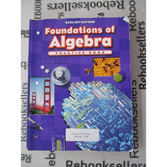 Pre-Owned Foundations of Algebra Practice Book (Progress in Mathematics) (Paperback) 0821582283 9780821582282