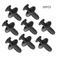 thumbnail image 3 of 50 Uds Clips de retención de remaches de pasador de plástico Ndcxsfigh para guardabarros de coche con agujero de 6mm para Honda, 3 of 6