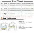thumbnail image 2 of Bigersell Bandeau Sport Bra Women Plus Size Camouflage Print Front Deduction BreathNo Underwire Underwear Bras Female Spandex Full Coverage Bra Women's Plus Bralette Bra, Style 367, XL, 2 of 4