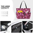 thumbnail image 3 of Disketp Orchids Flowers Bolsa de Playa de Gran Capacidad, Bolso Impermeable y a Prueba de Arena para Mujer, Ideal para Playa, Piscina y Natación, 3 of 7
