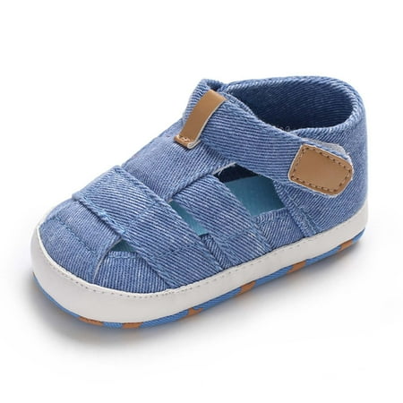 

Aodebiao Baby Clothes for Girls Clearance Girls Toddler Shoes Soft Infant Boys Bottom Out Baby Hollow Breathable Shoe