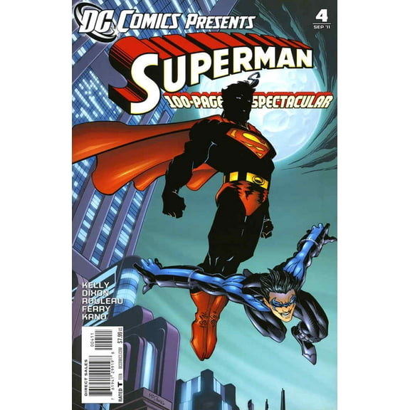 DC Comics Presents: Superman (2nd Series) #4 VF ; DC Comic Book