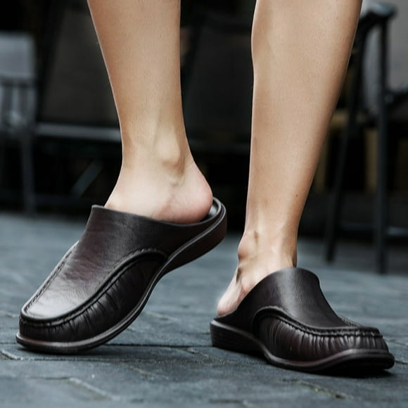TIMIFIS Waterproof Slippers Women Men Fur Lined Clogs Winter Garden Shoes Warm House Slippers Indoor Outdoor Mules Merry Christmas