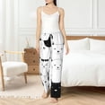 thumbnail image 4 of Balery Doodle Cute Cat Pantalones de pijama para mujer, pijamas ultraligeros, pantalones de estar por casa-3X-Large, 4 of 6