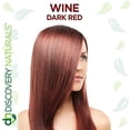 thumbnail image 5 of Red Henna Hair Color For All Kit | 100% All Natural Hair Dye & Beard Dye Powder (Wine Dark Red) Organic, Herbal & Vegan Chemical & Cruelty Free Permanent Gray Coverage & Tinting, 5 of 9