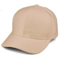 thumbnail image 5 of Daxton Premium Mid Profile Hat Semi Curved Visor Structured Cap 3 Pack - Navy,Hunter,Khaki, 5 of 5