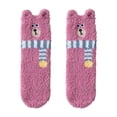 thumbnail image 4 of Funny Fuzzy Slipper Socks for Kids, Cute Novelty Soft Cozy Winter Warm Home Sleeping Socks, Fun Gift for Children, 4 of 6
