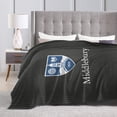 thumbnail image 4 of Middlebury College Logo Fleece Blanket, Very Soft Microfiber Flannel Blanket for Couch Warm and Cozy for All Seasons, 4 of 6