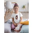 thumbnail image 2 of Cute Witch Girl W Handbag T-Shirt Toddler -Image by Shutterstock,  3 Toddler, 2 of 4