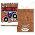 thumbnail image 4 of Paper Frenzy Monster Truck Themed Valentines - 25 pack WITH ENVELOPES, 4 of 6