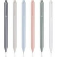 thumbnail image 1 of RETON Morandi Gel Pens, Retractable, Fine Point, 0.5mm, Black Ink, 6 Count, 6 Pack, 1 of 7