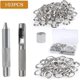 thumbnail image 1 of Kit de herramientas con ojales, 103 Uds., caja de almacenamiento con perforadora de identificación de 2/5 "y 10mm (hy), 1 of 4