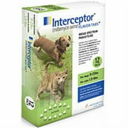 Interceptor 11-25 lbs Chewable Tablet - 6 Count