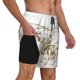 thumbnail image 2 of Balery Western Desert Cowboys Bañador para hombre, shorts de playa de secado rápido con entrepierna y forro de compresión-Large, 2 of 6