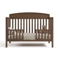 thumbnail image 4 of Graco Benton 5-in-1 Convertible Baby Crib, Hazelnut, 4 of 11