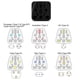 thumbnail image 5 of Adaptador de Enchufe de Viaje Unidapt Blanco de 3 Clavijas para Europa a EE. UU., 5 of 5