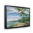 thumbnail image 3 of Designart 'Green Coast of The Baltic Sea' Nautical & Coastal Framed Canvas Wall Art Print, 3 of 5