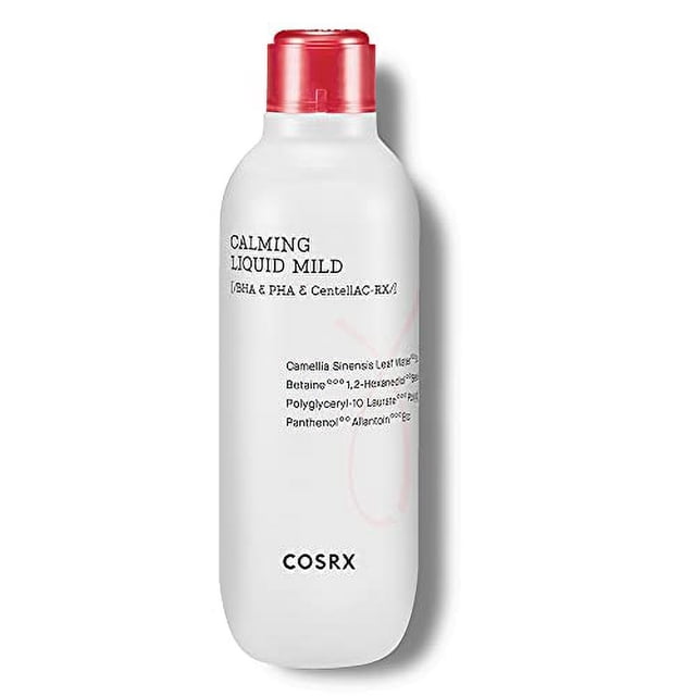 Cosrx Líquido calmante de acné suave, 4.22 fl.oz / 125ml | Alcohol