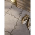 thumbnail image 6 of Furnish My Place Outdoor Trellis Diamond Rug - 5 ft. 3 in. x 7 ft. 6 in., Dove, 6 of 6