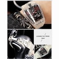 thumbnail image 3 of Reloj genérico de cuarzo de silicona transparente para hombre, 3 of 3
