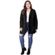 thumbnail image 2 of Abrigo Cruzado SolaMuesTalGrande Negro T XXL, 2 of 6