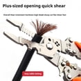 thumbnail image 3 of Visland 14-in-1 Multifunctional Wire Stripper with Ergonomic Handle Foldable Design High Wire Stripping Tool Cable Cutter, 3 of 8