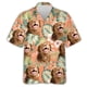 thumbnail image 3 of Lindas camisetas con gráficos de perros para hombres, ropa con estampado 3D, camisas hawaianas de playa, camisetas de manga corta Y2K, ropa vintage, blusa con solapa, 3 of 5