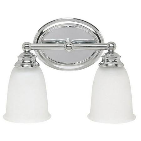 Capital Lighting Chrome 2 Light Vanity Fixture Capital Lighting Chrome 2 Light Vanity Fixture