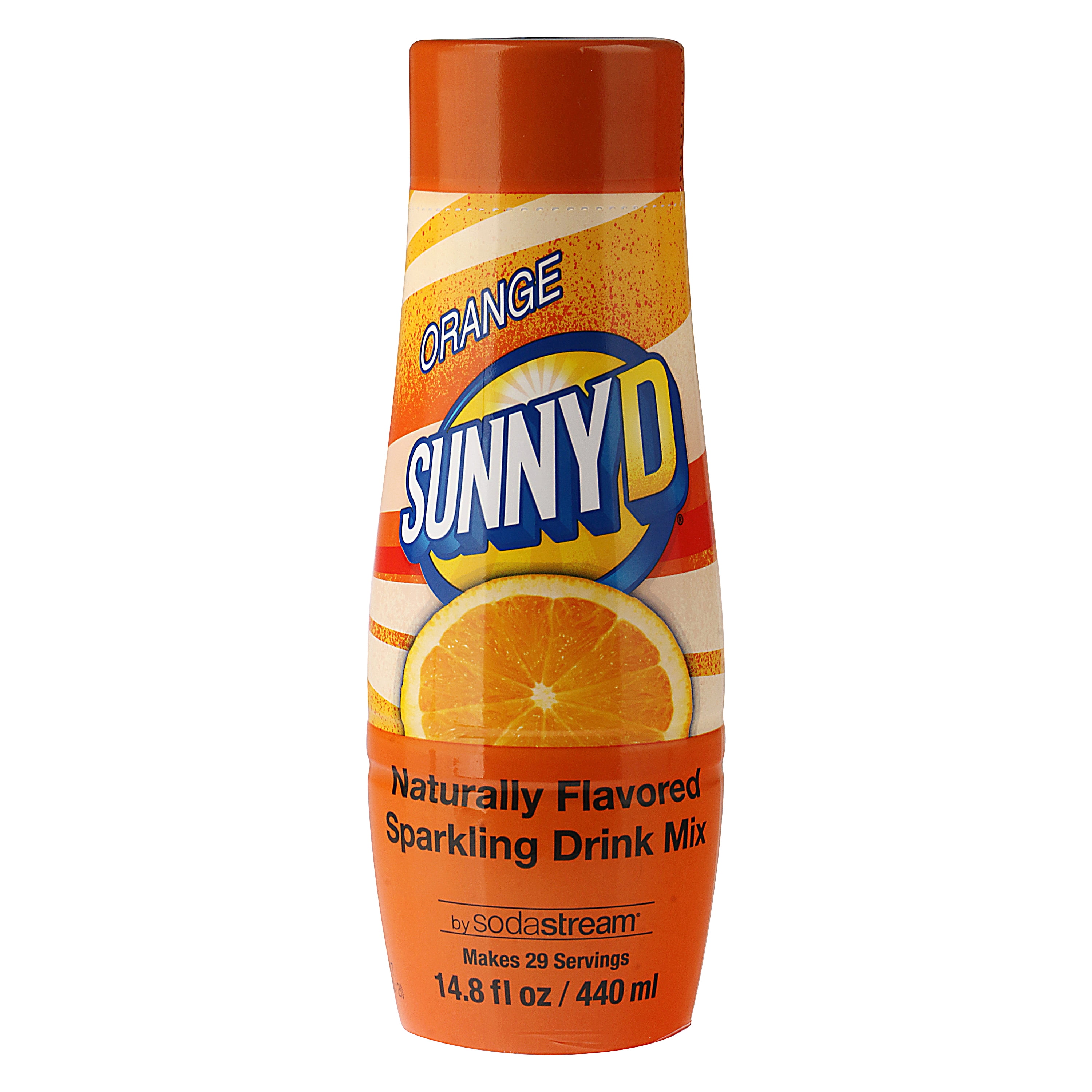SodaStream SunnyD Orange Sparkling Drink Mix 14 8 Fl Oz Walmart SodaStream SunnyD Orange Sparkling Drink Mix 14 8 Fl Oz Walmart