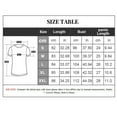 thumbnail image 2 of T-Shirt Col en V Manches Courtes Blouse Femme Imprimé Femme Haut d'Été Ample, Rouge, TG, 2 of 4