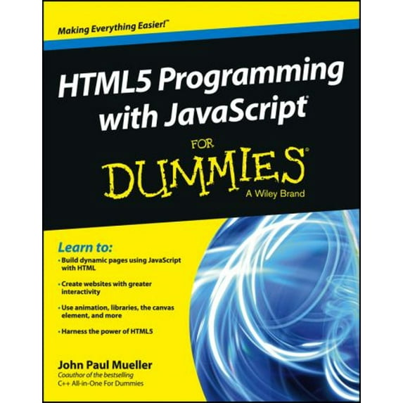 Pre-Owned HTML5 Programming with JavaScript For Dummies (Paperback) 1118431669 9781118431665