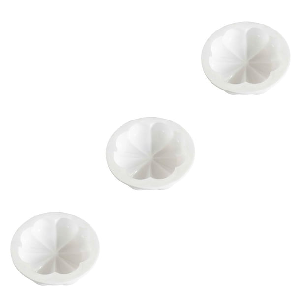 Bearachild Molde de pastel de silicona 3D 8 pétalos Flor Sartenes Herramientas para hornear Mousse Postre de chocolate Molde Herramienta para pasteles Type1 NO1 Bearachild CBP082044