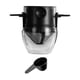 thumbnail image 1 of Filtros de malla reutilizables para colador de café, soporte para café y té con cucharas. Negro, 1 of 9