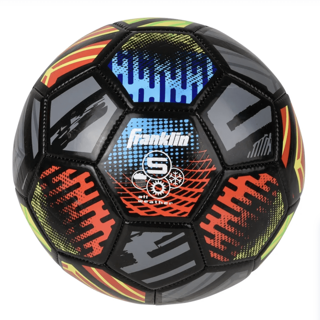 Mystic Series Size 5 Soccer Ball. Precision stitched to official size, Each